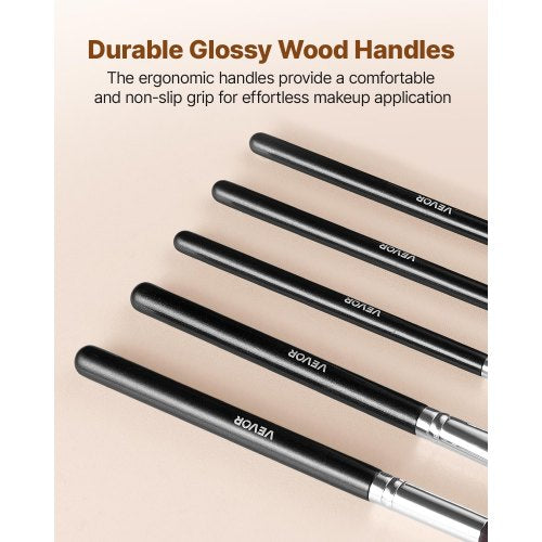 15Piece Makeup Brush Set for Foundation Blending Eyeshadow Professional