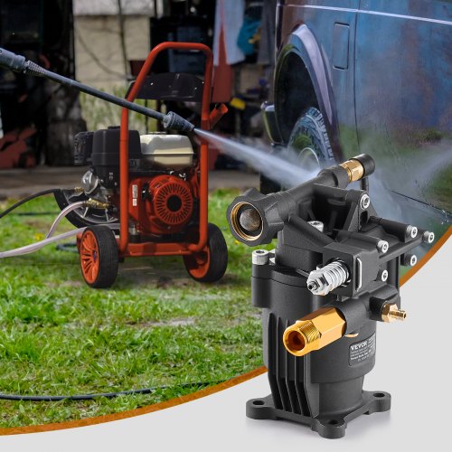 Pressure Washer Pump 34 Shaft Horizontal 3500 PSI 25GPM Replacement
