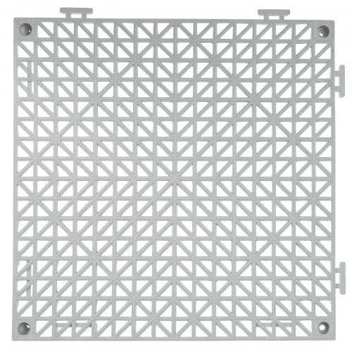 Interlocking Tile 50PCS Gray Drainage Tiles 12 x 12 Splicing Soft PVC