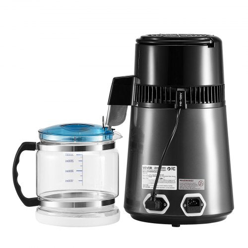 Water Distiller 4L 1.1 Gallon Pure Water Purifier Filter For Home Table 1
