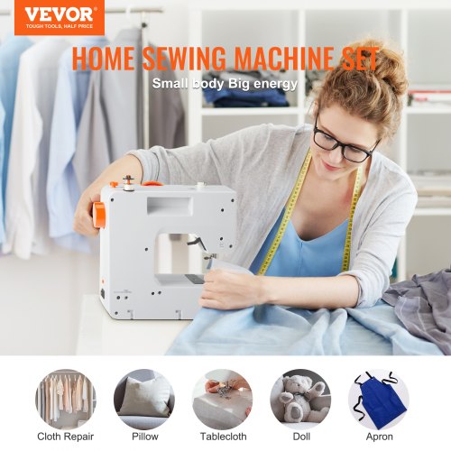 Sewing Machine Portable Sewing Machine for Beginners with 38 Builtin