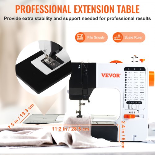Sewing Machine Portable Sewing Machine for Beginners with 38 Builtin