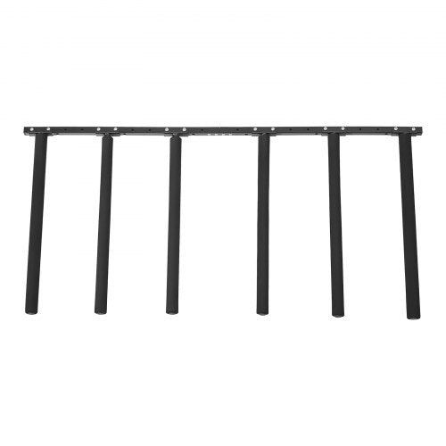 Surfboard Wall Mount 5 Tiers Vertical Surfboard Rack for Storage and Display