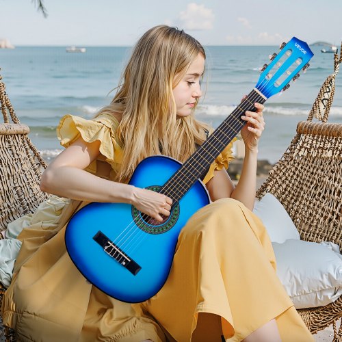 Classical Guitar 30 Inch Wood Classical Guitar Starter Kit for Beginners 2