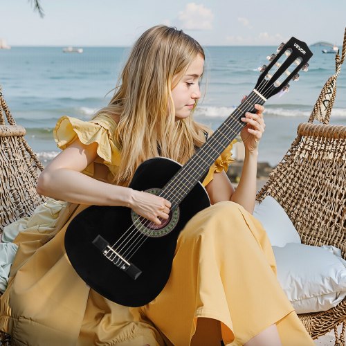 Classical Guitar 30 Inch Wood Classical Guitar Starter Kit for Beginners 3