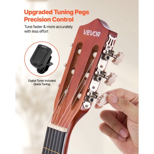 Classical Guitar 38 Inch Wood Classical Guitar Starter Kit for Beginners 1