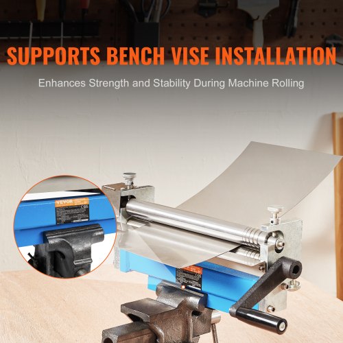 Slip Roll Machine 12.6 inches Forming Width in 20 Gauge Capacity Sheet