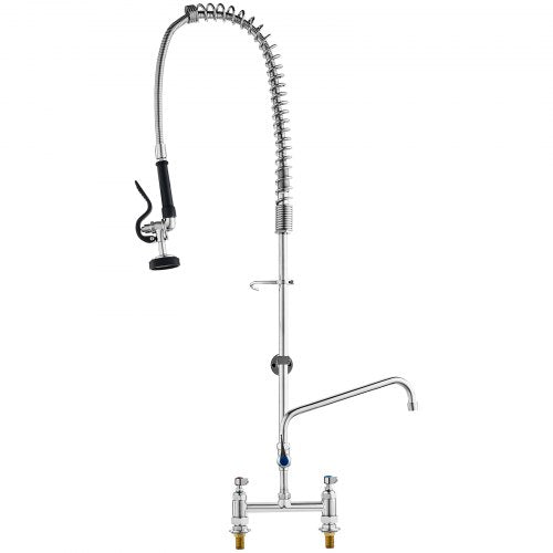 Industrial Sink Faucet 44 Tall 8 Install Space 12 Rotating Spout