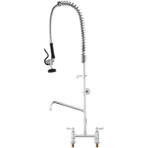 Industrial Sink Faucet 44 Tall 8 Install Space 12 Rotating Spout