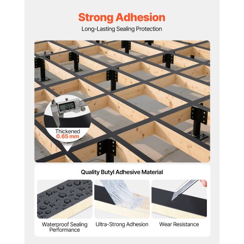 Deck Joist Tape 2 inch x 50 ft 10 Pack WeatherResistant Waterproof