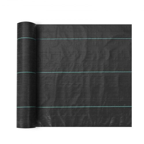 13FTx60FT Premium Heavy Duty Weed Barrier Landscape Fabric 5OZ Woven