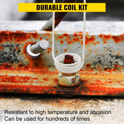Induction Heater Coil Kit 8PCS Most Used Induction Heater Coils with Varying