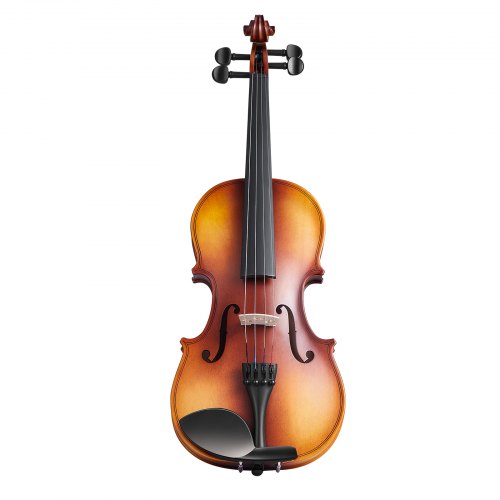 Violin 34 Size for Adults Violin Fiddle Set for Beginners with Hard Case