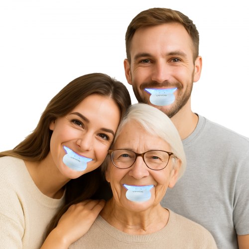 Teeth Whitening Kit with LED Light 32 LED Accelerator Lights Whitening Gel