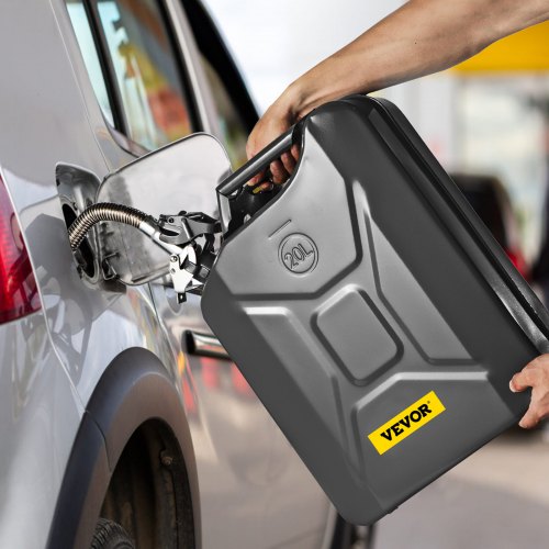 Jerry Fuel Can 5.3 Gallon 20 L Portable Jerry Gas Can with Flexible Spout