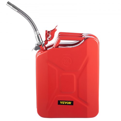 Jerry Fuel Can 5.3 Gallon 20 L Portable Jerry Gas Can with Flexible Spout