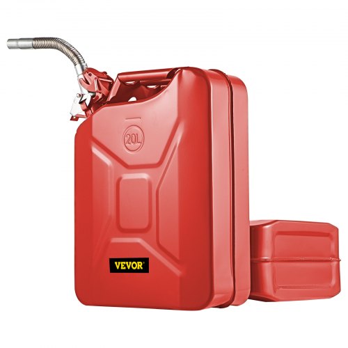 Jerry Fuel Can 5.3 Gallon 20 L Portable Jerry Gas Can with Flexible Spout