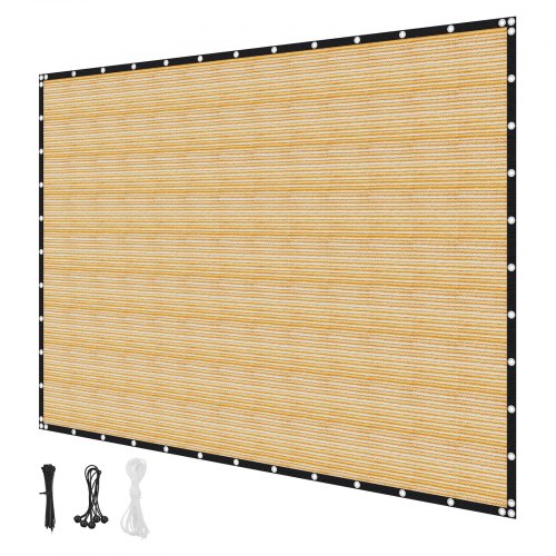 90 Sun Shade Cloth 12 x 20 ft Pergola Shade Cover with Stainless Steel