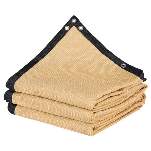 90 Sun Shade Cloth 12 x 20 ft Pergola Shade Cover with Stainless Steel