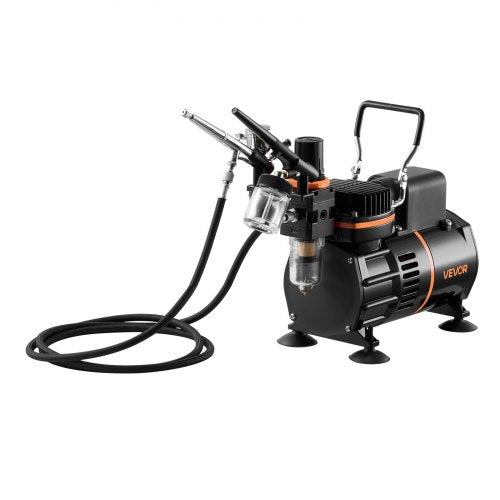 Airbrush Kit 16 HP Air Brush Kit with Air Compressor 3 DualAction
