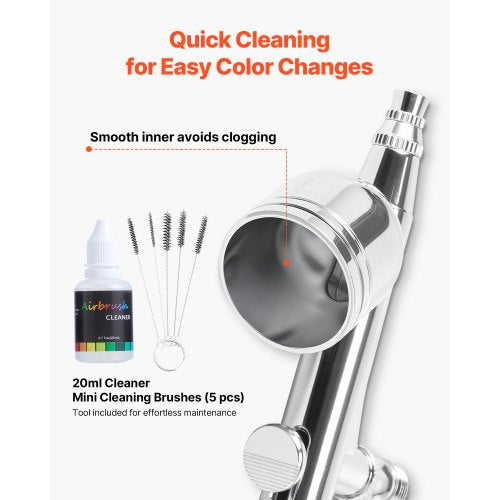Airbrush Kit 16 HP Air Brush Kit with Air Compressor and Tank 3