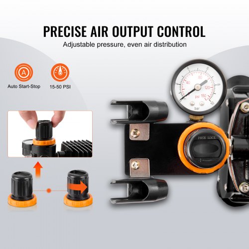 Airbrush Kit Dual Fan Air Compressor Professional Airbrushing System Kit