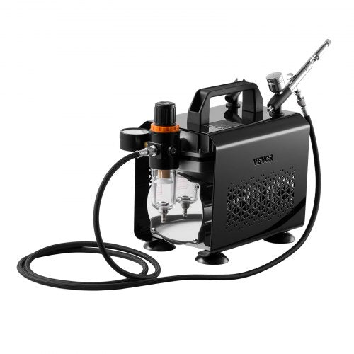 Airbrush Kit 16 HP Air Brush Kit with Air Compressor 1 DualAction