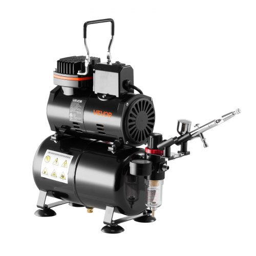 Airbrush Kit 16 HP Air Brush Kit with Air Compressor and Tank 1 1