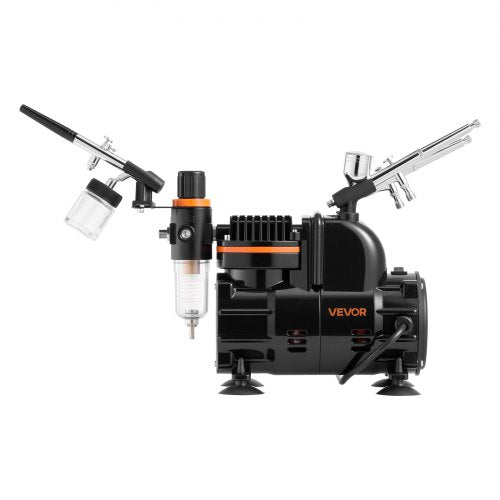 Airbrush Kit 16 HP Air Brush Kit with Air Compressor 3 DualAction 1