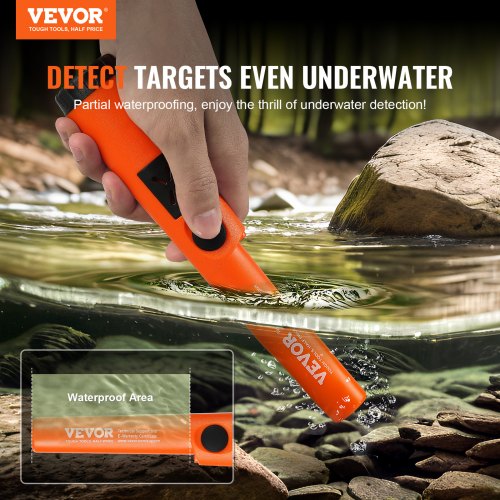 Metal Detector Pinpointer Partial Waterproof Handheld Pin Pointer Wand