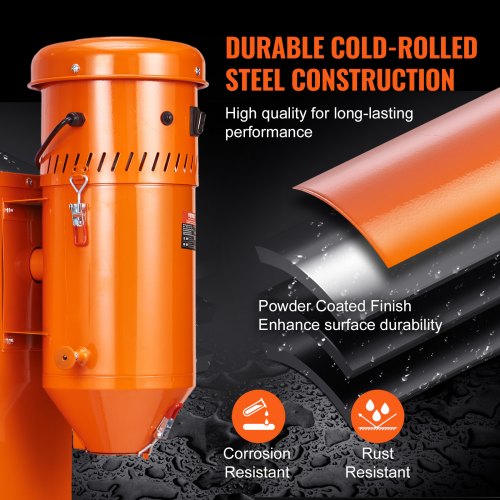Dust Collection System 16HP Dust Collector Media Reclaimer with 18