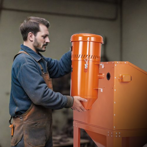 Dust Collection System 16HP Dust Collector Media Reclaimer with 18