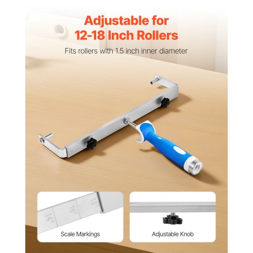 18 Inch Paint Roller Frame 1218 in Adjustable Frame with Marked Scale