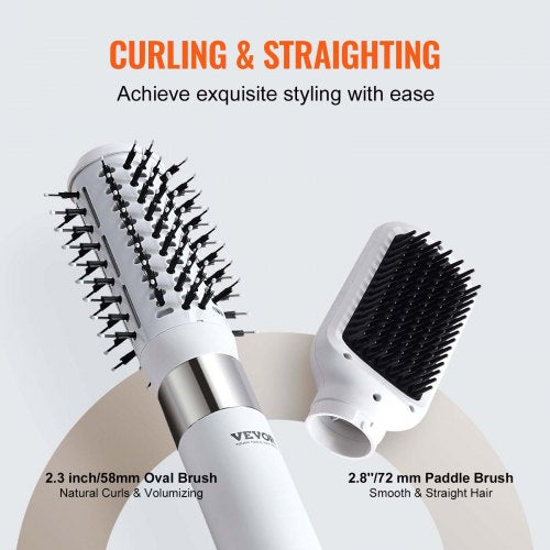 Hair Dryer Styler Ionic Hair Dryer Brush 110000RPM HighSpeed Hot Air