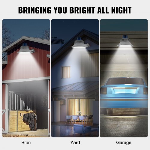 LED Barn Light 50W 5500LM Ultra Brightness 6000K Daylight Dusk to Dawn