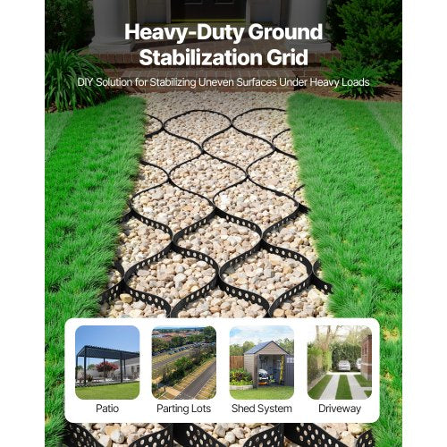 Gravel Grid 2 Inch Depth 164 x 6.5 FT 5000 x 1980 mm 1880 LBS Per Sq