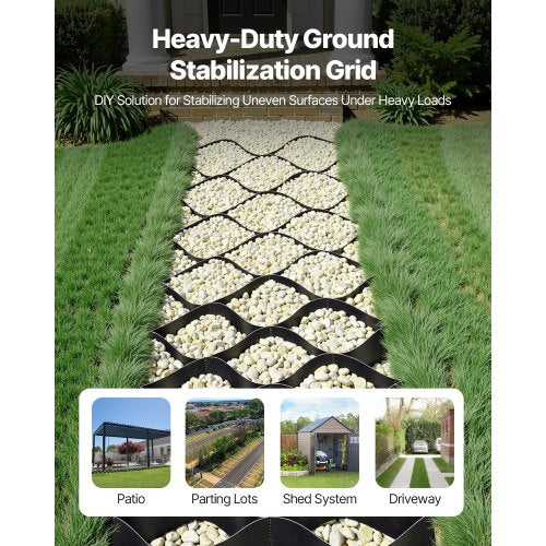 Gravel Grid 2 Inch Depth 2687 x 394 FT 8200 x 1200 mm 1880 LBS Per Sq