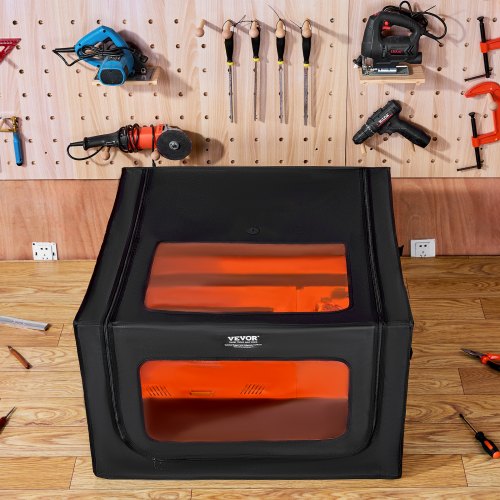 Laser Engraver Enclosure 315 x 315 x 196 Fireproof Protective Cover – 500 MM