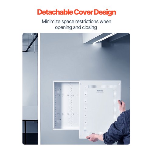 Structured Media Enclosure 20Inch Recessed inWall Media Box with Cover