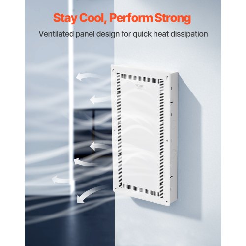 Structured Media Enclosure 28Inch Recessed inWall Media Box with Cover