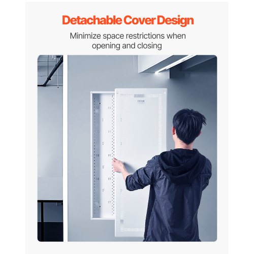Structured Media Enclosure 42Inch Recessed inWall Media Box with Cover
