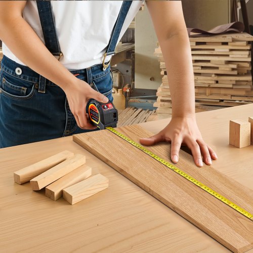 2in1 Laser Tape Measure 135Ft Rechargeable Laser Measurement Tool 16Ft