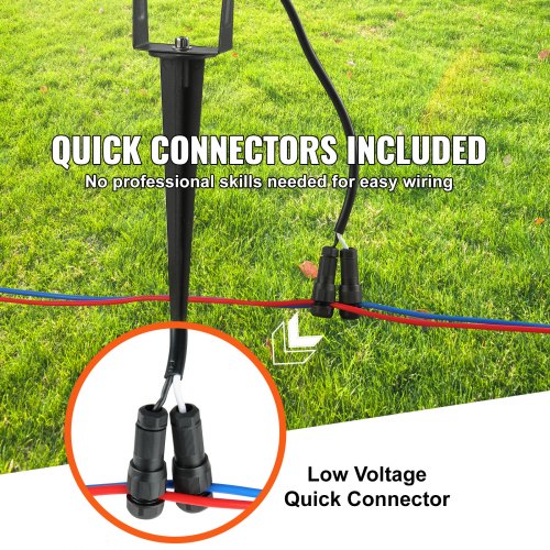 Landscape Lighting 6W Low Voltage LED Landscape Lights IP66 Waterproof