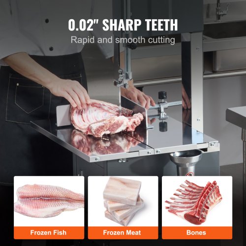 Band Saw Blade for Cutting Meat Bone 823x063x002 Carbon Steel 5 PCS