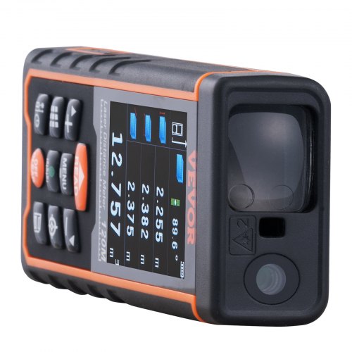 Laser Measure 400 ft ±116 Accuracy Laser Distance Measure with 100Group Storage