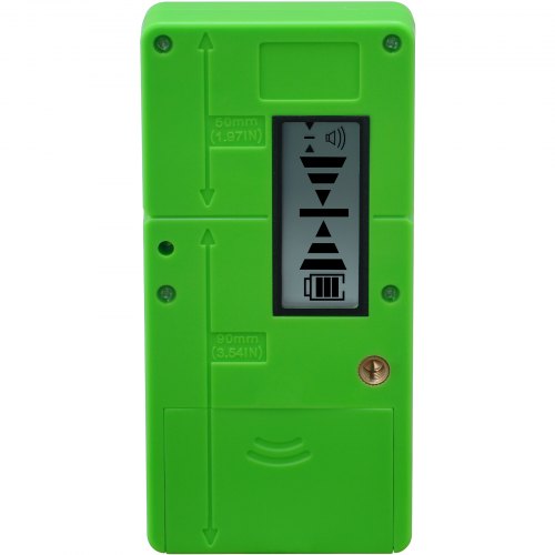Laser Receiver 197 ft Working Range Green Laser and Red Beam Detector