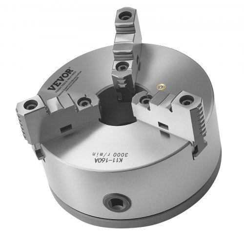 3Jaw Lathe Chuck 6 Inch 160 mm SelfCentering Chuck with 1 12 in8
