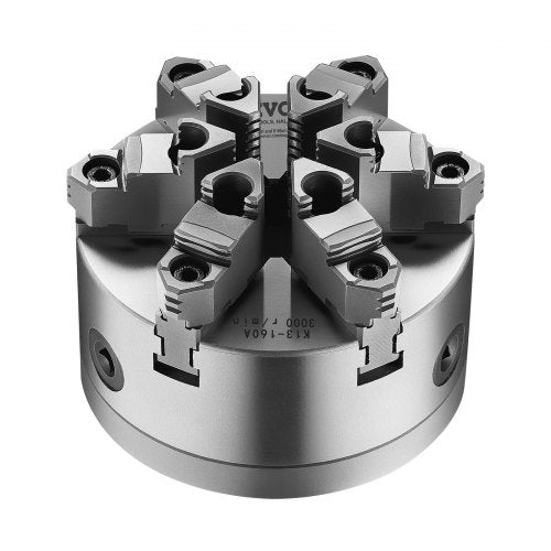 6Jaw Lathe Chuck 6 Inch 160 mm SelfCentering Chuck with D14 Cam Lock