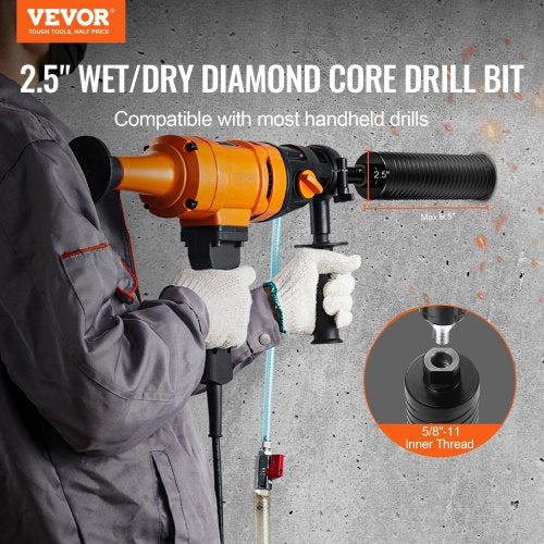Core Drill Bit 25 WetDry Diamond Core Drill Bits for Brick and Block