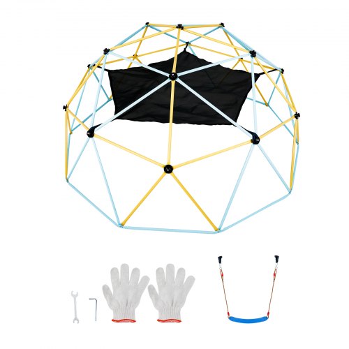 Climbing Dome for Kids 3 to 10 Years Old10FT Geometric Dome Climber